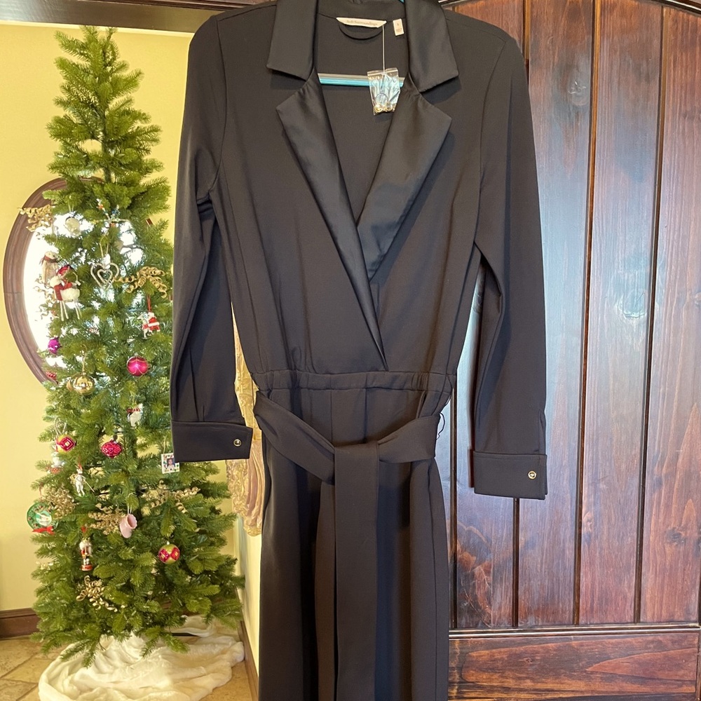 Soft Surroundings Collared Jumpsuit